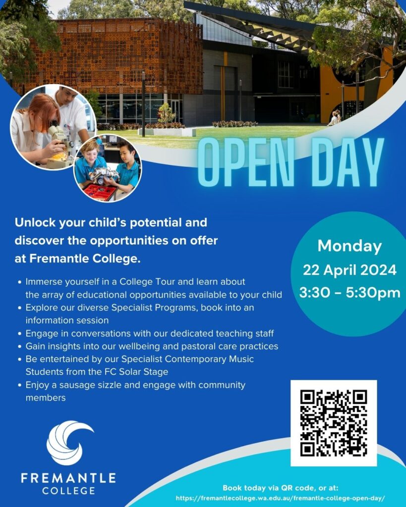 Fremantle College Open Day Fremantle College